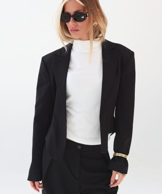 Alternative view of COMODE Liza Black Blazer