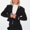 COMODE Liza Black Blazer