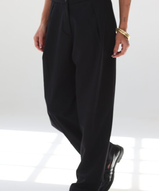 COMODE Classic Black Trousers
