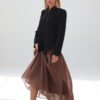 COMODE Siren Brown Skirt