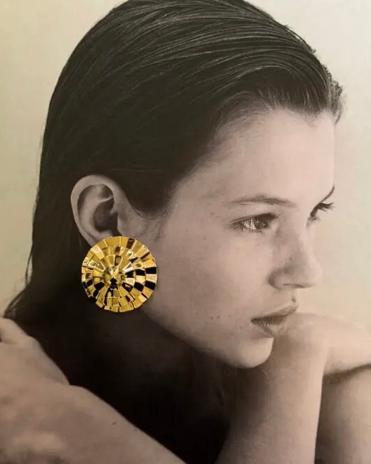 Alternative view of NOIR Monaco earrings
